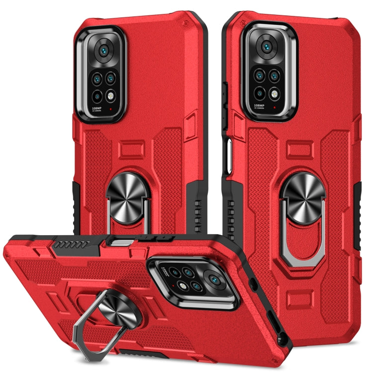 Ring Holder Armor Hybrid Phone Case, For Samsung Galaxy A73 5G, For Xiaomi Redmi Note 11 Global, For Xiaomi Poco X4 Pro 5G, For vivo Y20
