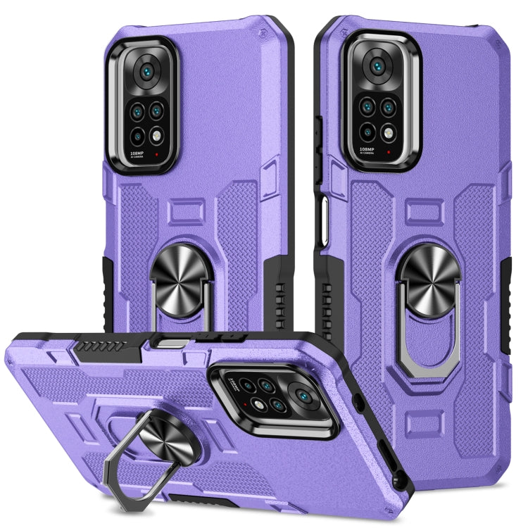 Ring Holder Armor Hybrid Phone Case, For Samsung Galaxy A73 5G, For Xiaomi Redmi Note 11 Global, For Xiaomi Poco X4 Pro 5G, For vivo Y20