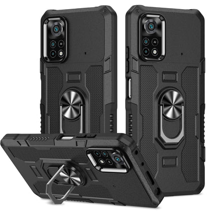 Ring Holder Armor Hybrid Phone Case, For Samsung Galaxy A73 5G, For Xiaomi Redmi Note 11 Global, For Xiaomi Poco X4 Pro 5G, For vivo Y20