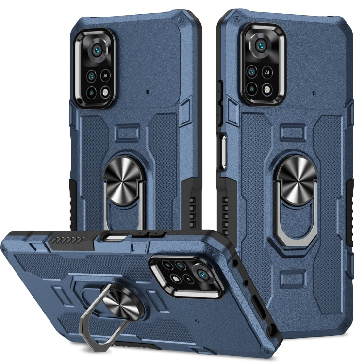 Ring Holder Armor Hybrid Phone Case, For Samsung Galaxy A73 5G, For Xiaomi Redmi Note 11 Global, For Xiaomi Poco X4 Pro 5G, For vivo Y20