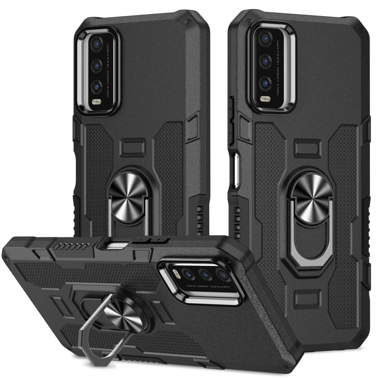 Ring Holder Armor Hybrid Phone Case, For Samsung Galaxy A73 5G, For Xiaomi Redmi Note 11 Global, For Xiaomi Poco X4 Pro 5G, For vivo Y20