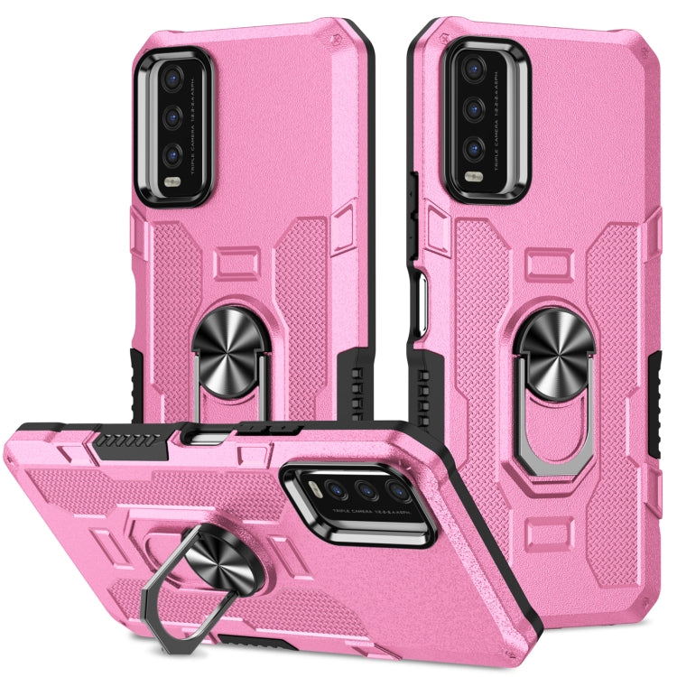 Ring Holder Armor Hybrid Phone Case, For Samsung Galaxy A73 5G, For Xiaomi Redmi Note 11 Global, For Xiaomi Poco X4 Pro 5G, For vivo Y20
