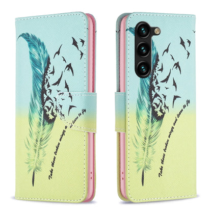 Drawing Pattern Leather Phone Case, For Samsung Galaxy A14 5G, For Samsung Galaxy S23+ 5G, For Samsung Galaxy S23 Ultra 5G