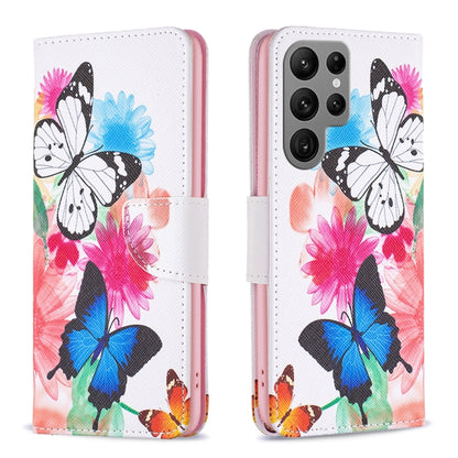 Drawing Pattern Leather Phone Case, For Samsung Galaxy A14 5G, For Samsung Galaxy S23+ 5G, For Samsung Galaxy S23 Ultra 5G