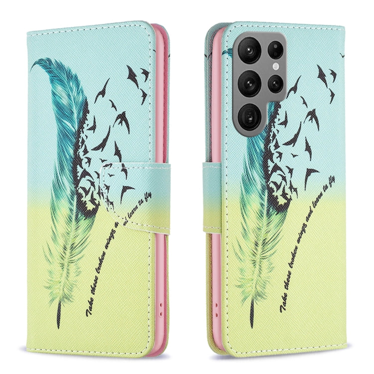 Drawing Pattern Leather Phone Case, For Samsung Galaxy A14 5G, For Samsung Galaxy S23+ 5G, For Samsung Galaxy S23 Ultra 5G