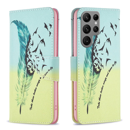 Drawing Pattern Leather Phone Case, For Samsung Galaxy A14 5G, For Samsung Galaxy S23+ 5G, For Samsung Galaxy S23 Ultra 5G