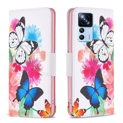 Drawing Pattern Leather Phone Case, For Samsung Galaxy S23 5G, For Xiaomi 12T / 12T Pro / Redmi K50 Ultra