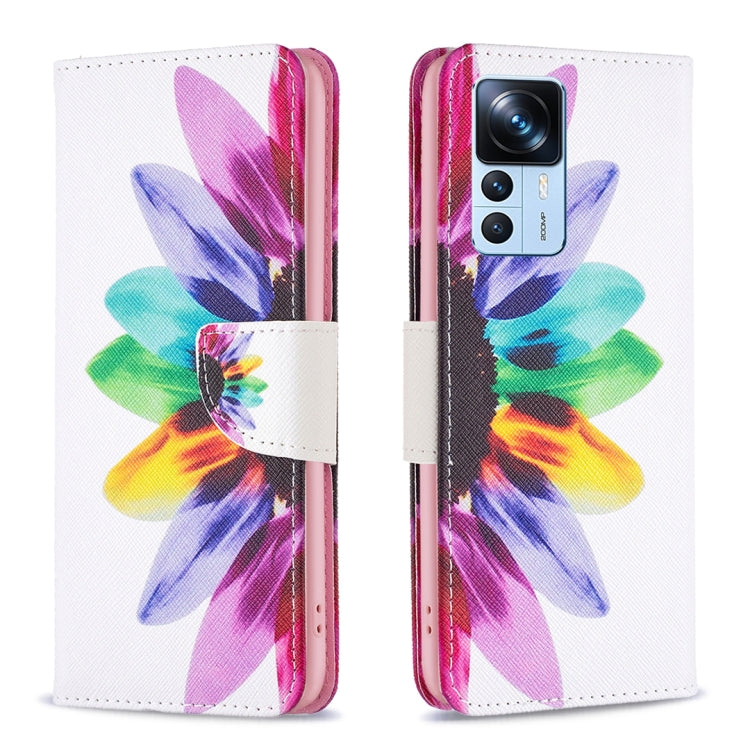 Drawing Pattern Leather Phone Case, For Samsung Galaxy S23 5G, For Xiaomi 12T / 12T Pro / Redmi K50 Ultra