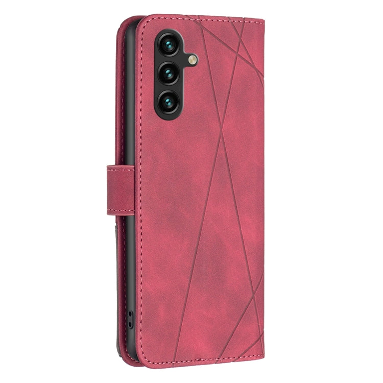 Magnetic Buckle Rhombus Texture Leather Phone Case, For Samsung Galaxy A14 5G, For Samsung Galaxy S23+ 5G, For Samsung Galaxy S23 Ultra 5G, For Samsung Galaxy S23 5G