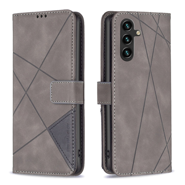 Magnetic Buckle Rhombus Texture Leather Phone Case, For Samsung Galaxy A14 5G, For Samsung Galaxy S23+ 5G, For Samsung Galaxy S23 Ultra 5G, For Samsung Galaxy S23 5G