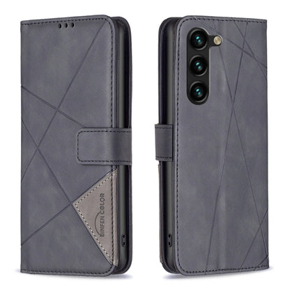 Magnetic Buckle Rhombus Texture Leather Phone Case, For Samsung Galaxy A14 5G, For Samsung Galaxy S23+ 5G, For Samsung Galaxy S23 Ultra 5G, For Samsung Galaxy S23 5G