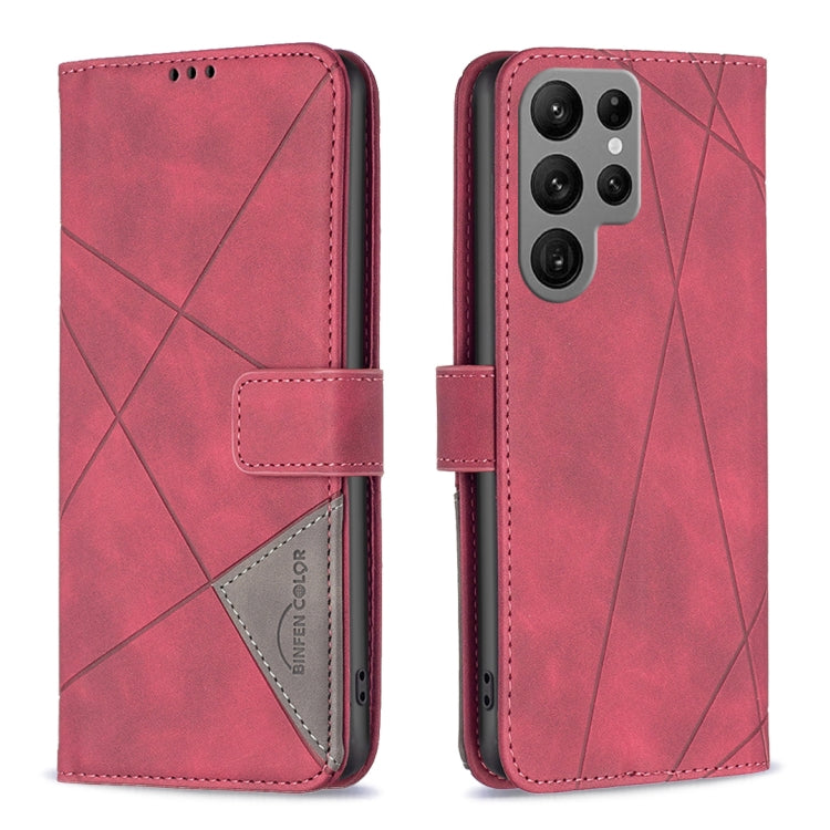 Magnetic Buckle Rhombus Texture Leather Phone Case, For Samsung Galaxy A14 5G, For Samsung Galaxy S23+ 5G, For Samsung Galaxy S23 Ultra 5G, For Samsung Galaxy S23 5G