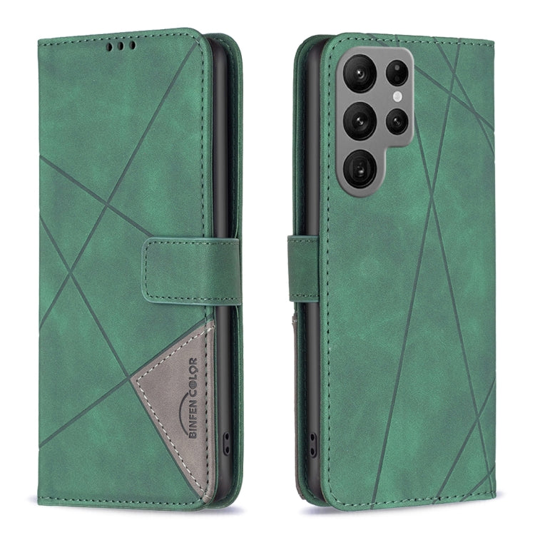 Magnetic Buckle Rhombus Texture Leather Phone Case, For Samsung Galaxy A14 5G, For Samsung Galaxy S23+ 5G, For Samsung Galaxy S23 Ultra 5G, For Samsung Galaxy S23 5G