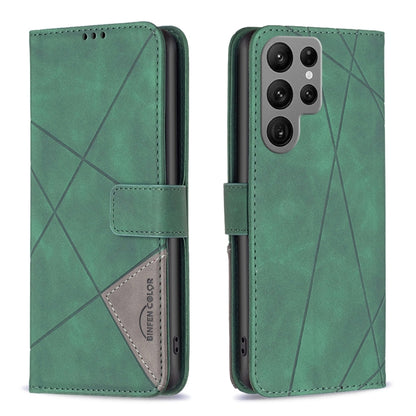 Magnetic Buckle Rhombus Texture Leather Phone Case, For Samsung Galaxy A14 5G, For Samsung Galaxy S23+ 5G, For Samsung Galaxy S23 Ultra 5G, For Samsung Galaxy S23 5G