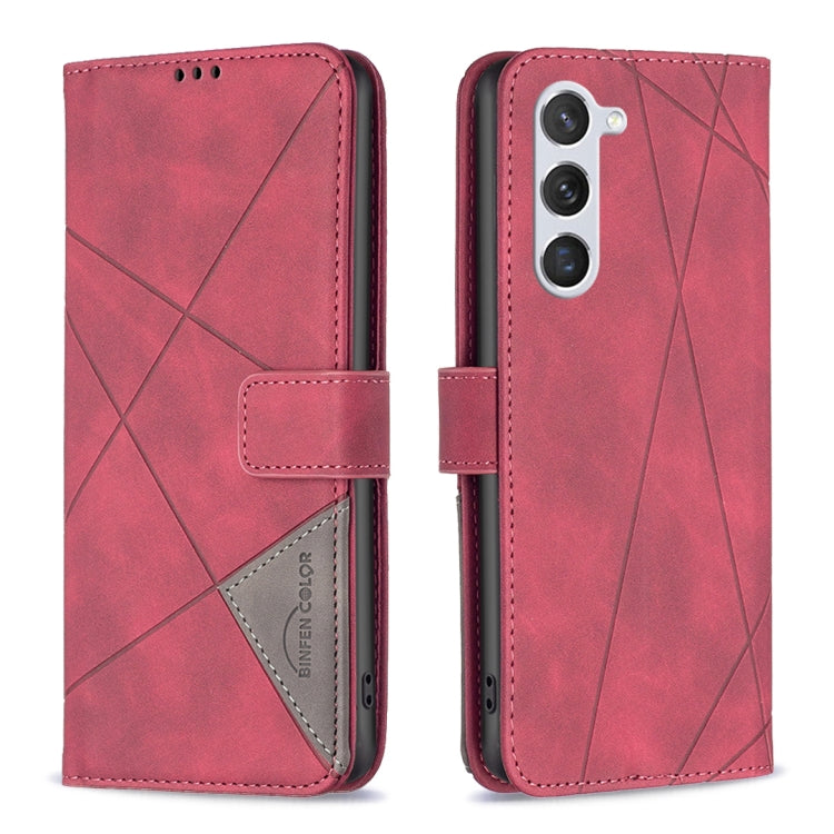 Magnetic Buckle Rhombus Texture Leather Phone Case, For Samsung Galaxy A14 5G, For Samsung Galaxy S23+ 5G, For Samsung Galaxy S23 Ultra 5G, For Samsung Galaxy S23 5G