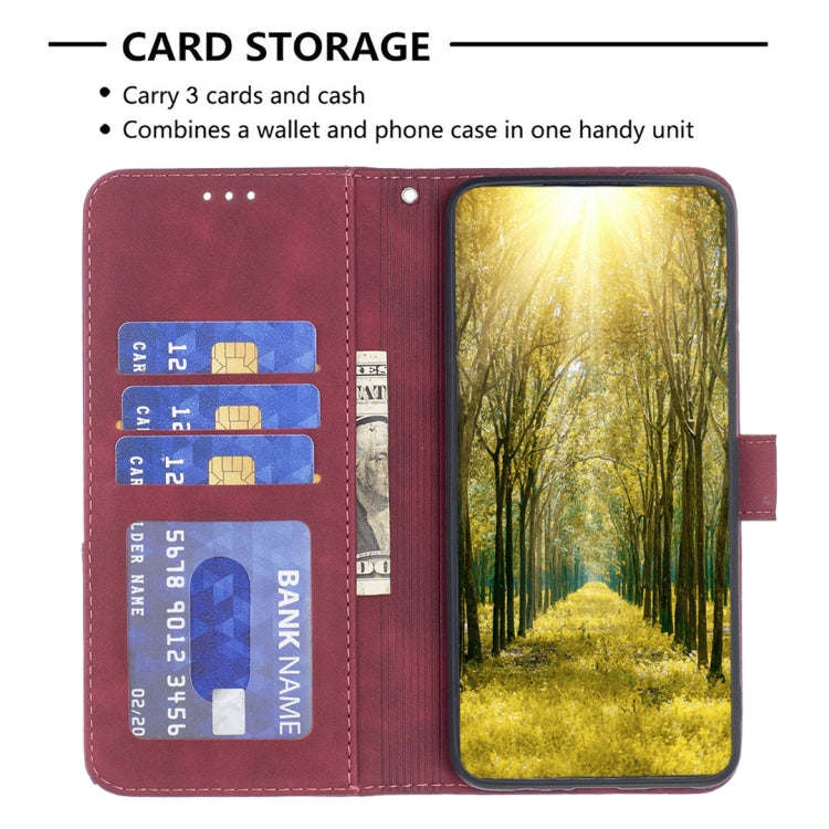Magnetic Buckle Rhombus Texture Leather Phone Case, For Xiaomi 12T / 12T Pro / Redmi K50 Ultra