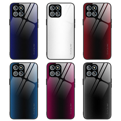 Texture Gradient Glass TPU Phone Case, For Honor X8, For Xiaomi Redmi A1 4G, For Xiaomi Civi 2, For Xiaomi Poco M4, For Xiaomi Poco M5