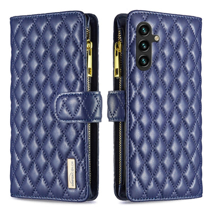 Diamond Lattice Zipper Wallet Leather Flip Phone Case, For Samsung Galaxy A14 5G, For Samsung Galaxy S23+ 5G, For Samsung Galaxy S23 Ultra 5G, For Samsung Galaxy S23 5G