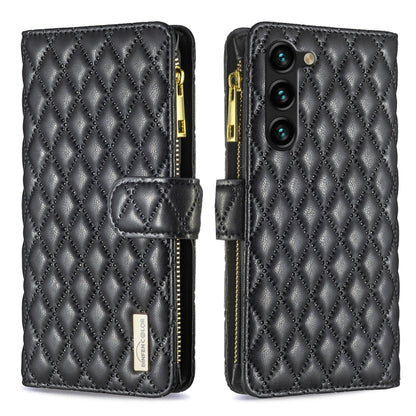 Diamond Lattice Zipper Wallet Leather Flip Phone Case, For Samsung Galaxy A14 5G, For Samsung Galaxy S23+ 5G, For Samsung Galaxy S23 Ultra 5G, For Samsung Galaxy S23 5G