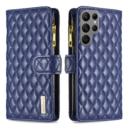 Diamond Lattice Zipper Wallet Leather Flip Phone Case, For Samsung Galaxy A14 5G, For Samsung Galaxy S23+ 5G, For Samsung Galaxy S23 Ultra 5G, For Samsung Galaxy S23 5G