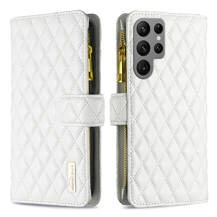 Diamond Lattice Zipper Wallet Leather Flip Phone Case, For Samsung Galaxy A14 5G, For Samsung Galaxy S23+ 5G, For Samsung Galaxy S23 Ultra 5G, For Samsung Galaxy S23 5G