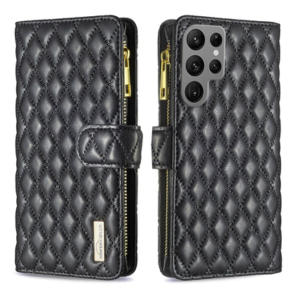 Diamond Lattice Zipper Wallet Leather Flip Phone Case, For Samsung Galaxy A14 5G, For Samsung Galaxy S23+ 5G, For Samsung Galaxy S23 Ultra 5G, For Samsung Galaxy S23 5G