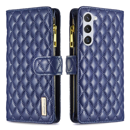 Diamond Lattice Zipper Wallet Leather Flip Phone Case, For Samsung Galaxy A14 5G, For Samsung Galaxy S23+ 5G, For Samsung Galaxy S23 Ultra 5G, For Samsung Galaxy S23 5G