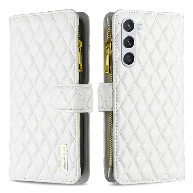 Diamond Lattice Zipper Wallet Leather Flip Phone Case, For Samsung Galaxy A14 5G, For Samsung Galaxy S23+ 5G, For Samsung Galaxy S23 Ultra 5G, For Samsung Galaxy S23 5G