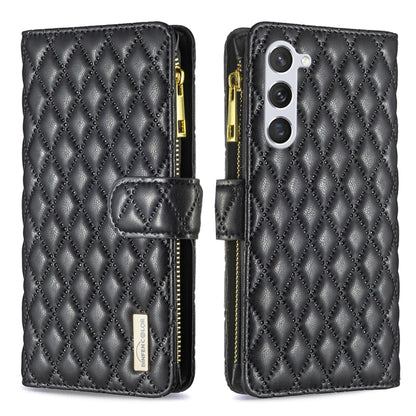 Diamond Lattice Zipper Wallet Leather Flip Phone Case, For Samsung Galaxy A14 5G, For Samsung Galaxy S23+ 5G, For Samsung Galaxy S23 Ultra 5G, For Samsung Galaxy S23 5G