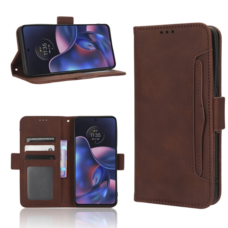 Skin Feel Calf Texture Card Slots Leather Phone Case, For Motorola Edge 30 Neo / Edge 30 Lite, For Motorola Edge 2022