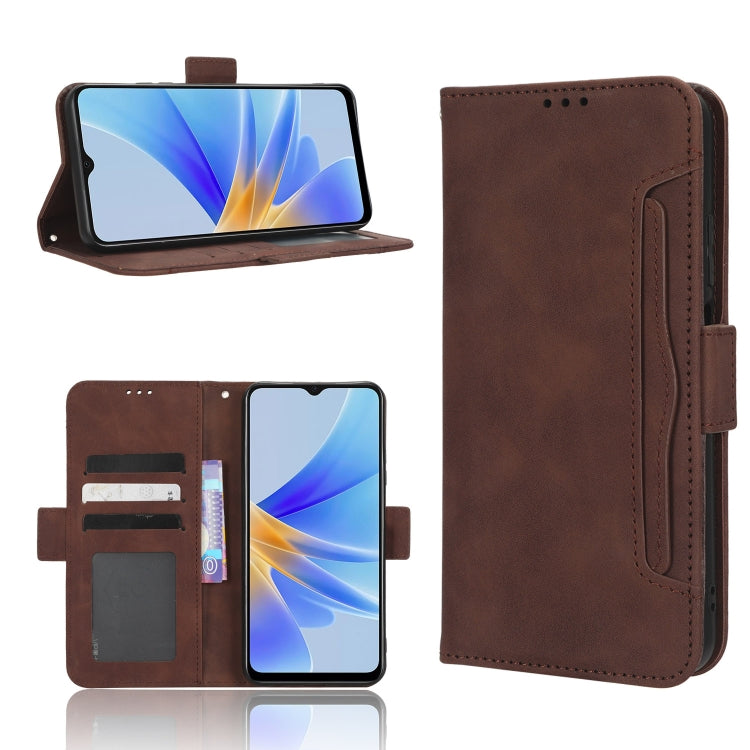 Skin Feel Calf Texture Card Slots Leather Phone Case, For OPPO  Reno8 Lite 5G Global/Reno8 Z/Reno7 Z, For OnePlus Nord N20 5G, For OPPO A17, For Motorola Moto E22 / E22i