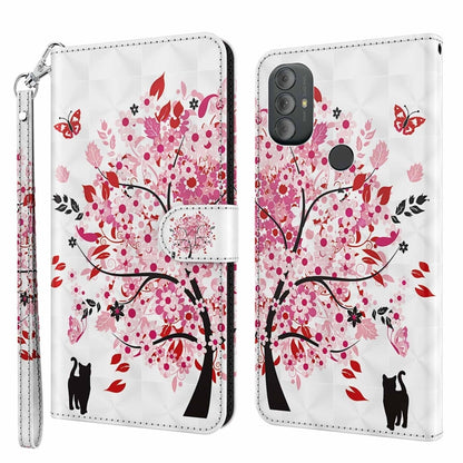 3D Painting Pattern TPU + PU Phone Case, For Motorola Moto G Power 2022, For Motorola Moto G Stylus 5G 2022