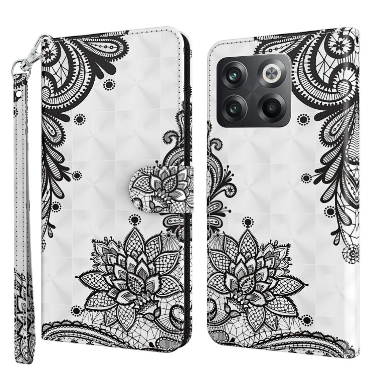 3D Painting Pattern TPU + PU Phone Case, For OnePlus 10T, For Sony Xperia 5 IV