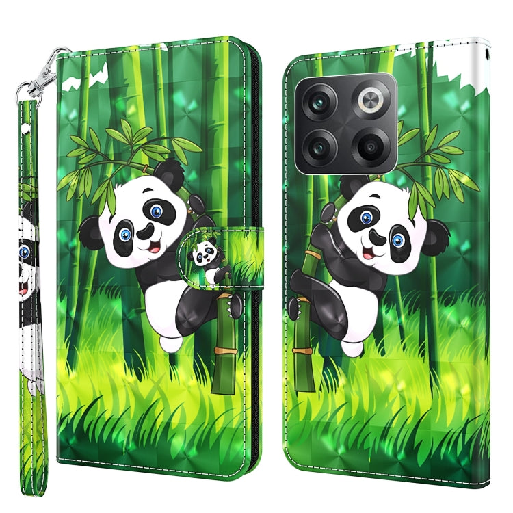 3D Painting Pattern TPU + PU Phone Case, For OnePlus 10T, For Sony Xperia 5 IV