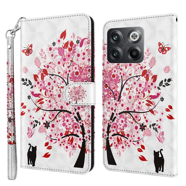 3D Painting Pattern TPU + PU Phone Case, For OnePlus 10T, For Sony Xperia 5 IV
