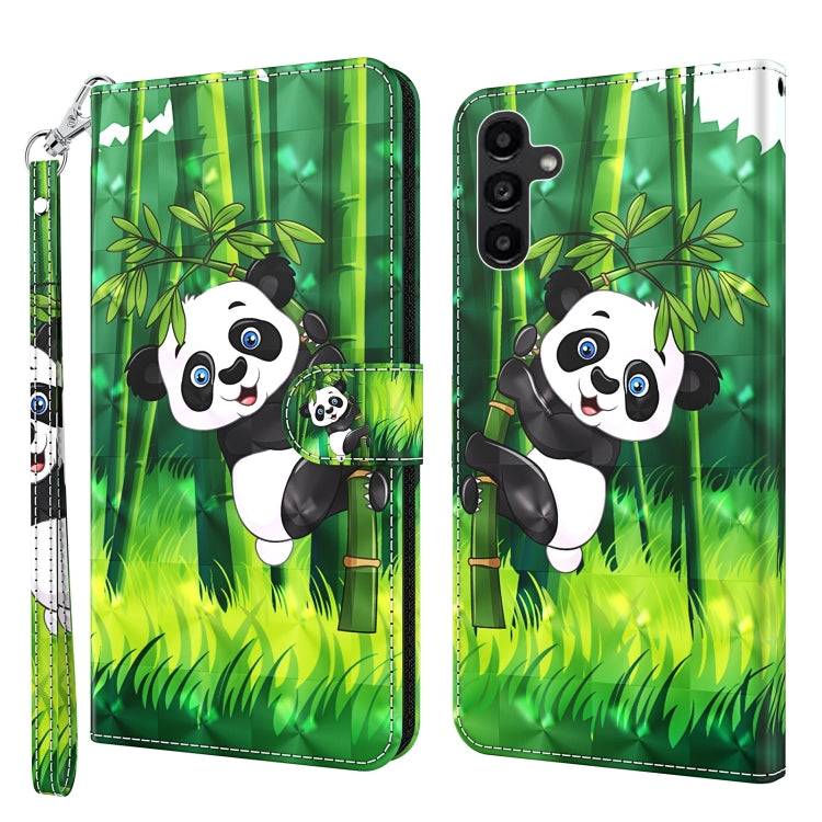 3D Painting Pattern TPU + PU Phone Case, For Samsung Galaxy A14 5G, For Xiaomi 11T Pro