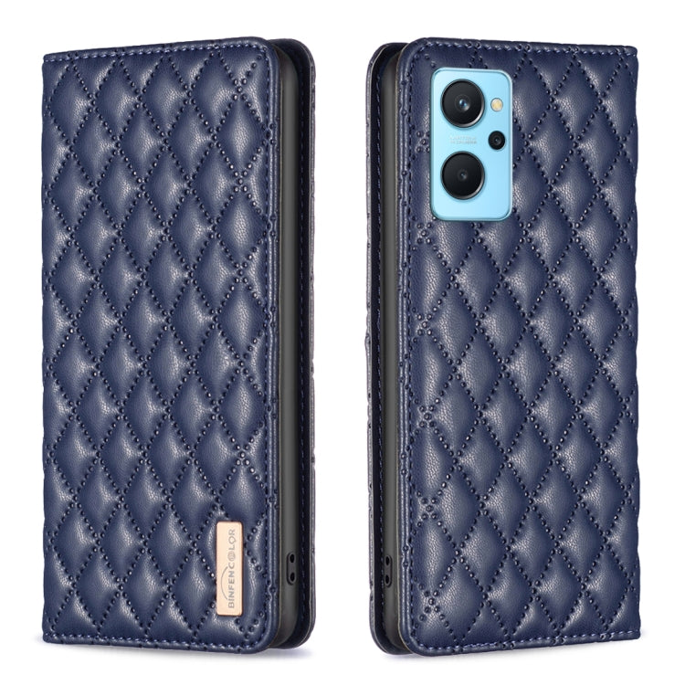 Diamond Lattice Magnetic Leather Flip Phone Case, For OPPO A74 4G / F19 4G, For OPPO A74 5G / A93 5G / A54 5G, For OPPO A76 4G / A36 4G / K10 4G / Realme 9i, For OPPO A94 4G / Reno5 F / F19 Pro