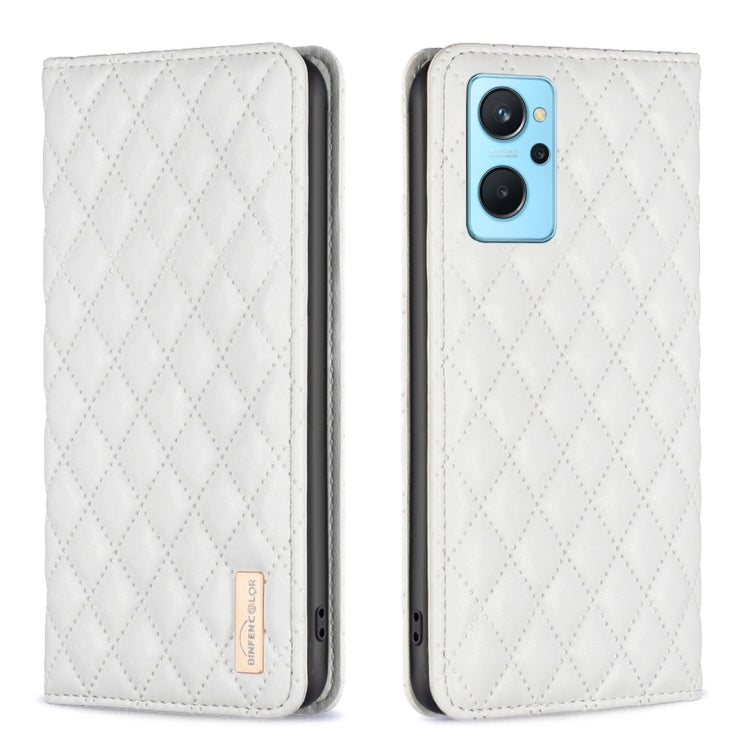 Diamond Lattice Magnetic Leather Flip Phone Case, For OPPO A74 4G / F19 4G, For OPPO A74 5G / A93 5G / A54 5G, For OPPO A76 4G / A36 4G / K10 4G / Realme 9i, For OPPO A94 4G / Reno5 F / F19 Pro