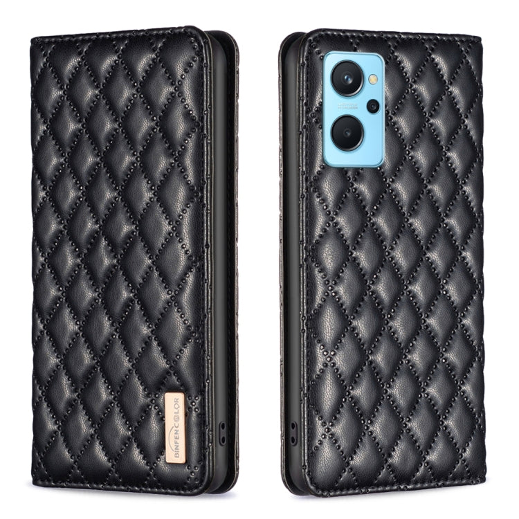 Diamond Lattice Magnetic Leather Flip Phone Case, For OPPO A74 4G / F19 4G, For OPPO A74 5G / A93 5G / A54 5G, For OPPO A76 4G / A36 4G / K10 4G / Realme 9i, For OPPO A94 4G / Reno5 F / F19 Pro