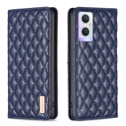Diamond Lattice Magnetic Leather Flip Phone Case, For OPPO A94 5G / F19 Pro+, For OPPO A96 5G / Reno7 Z, For OPPO Find X5 Pro, For OPPO Find X5