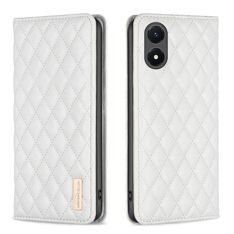 Diamond Lattice Magnetic Leather Flip Phone Case, For OPPO Reno7 5G / Find X5 Lite, For vivo Y02s, For vivo Y11 / Y15 / Y12 / Y17, For vivo Y15s