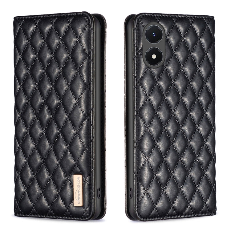 Diamond Lattice Magnetic Leather Flip Phone Case, For OPPO Reno7 5G / Find X5 Lite, For vivo Y02s, For vivo Y11 / Y15 / Y12 / Y17, For vivo Y15s