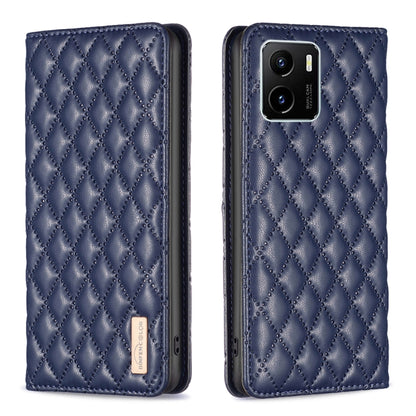 Diamond Lattice Magnetic Leather Flip Phone Case, For OPPO Reno7 5G / Find X5 Lite, For vivo Y02s, For vivo Y11 / Y15 / Y12 / Y17, For vivo Y15s