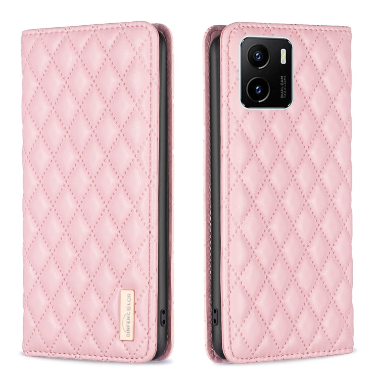 Diamond Lattice Magnetic Leather Flip Phone Case, For OPPO Reno7 5G / Find X5 Lite, For vivo Y02s, For vivo Y11 / Y15 / Y12 / Y17, For vivo Y15s