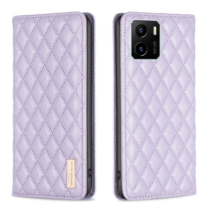 Diamond Lattice Magnetic Leather Flip Phone Case, For OPPO Reno7 5G / Find X5 Lite, For vivo Y02s, For vivo Y11 / Y15 / Y12 / Y17, For vivo Y15s