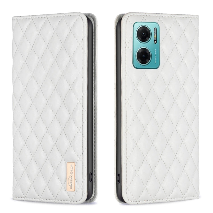 Diamond Lattice Magnetic Leather Flip Phone Case, For Xiaomi Redmi 9A, For Xiaomi Redmi 9C / 10A / Poco C31, For Xiaomi Redmi 9, For Xiaomi Redmi 10 5G / Note 11E