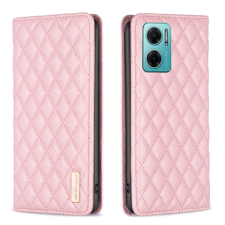 Diamond Lattice Magnetic Leather Flip Phone Case, For Xiaomi Redmi 9A, For Xiaomi Redmi 9C / 10A / Poco C31, For Xiaomi Redmi 9, For Xiaomi Redmi 10 5G / Note 11E