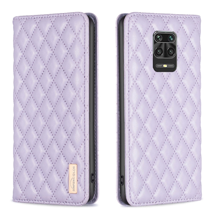 Diamond Lattice Magnetic Leather Flip Phone Case, For Xiaomi Redmi Note 11 / 11S, For Xiaomi Redmi Note 11 Pro 5G, For Xiaomi Redmi Note 9 Pro Max, For Xiaomi Redmi Note 10 4G / 10S