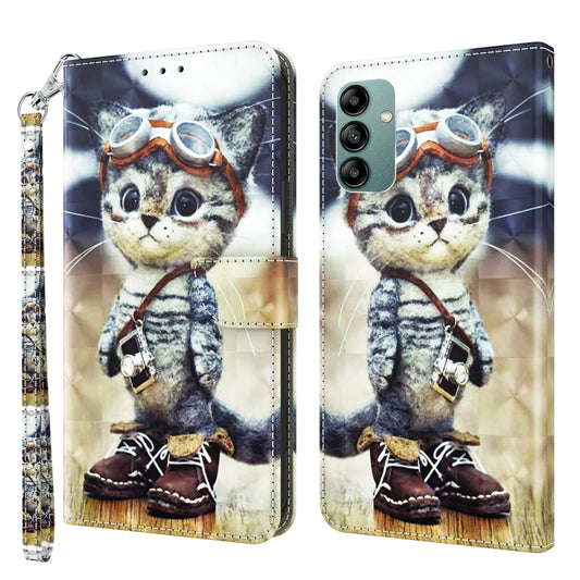 3D Painted Leather Phone Case, For Samsung Galaxy A04s, For Xiaomi Redmi A1 2022