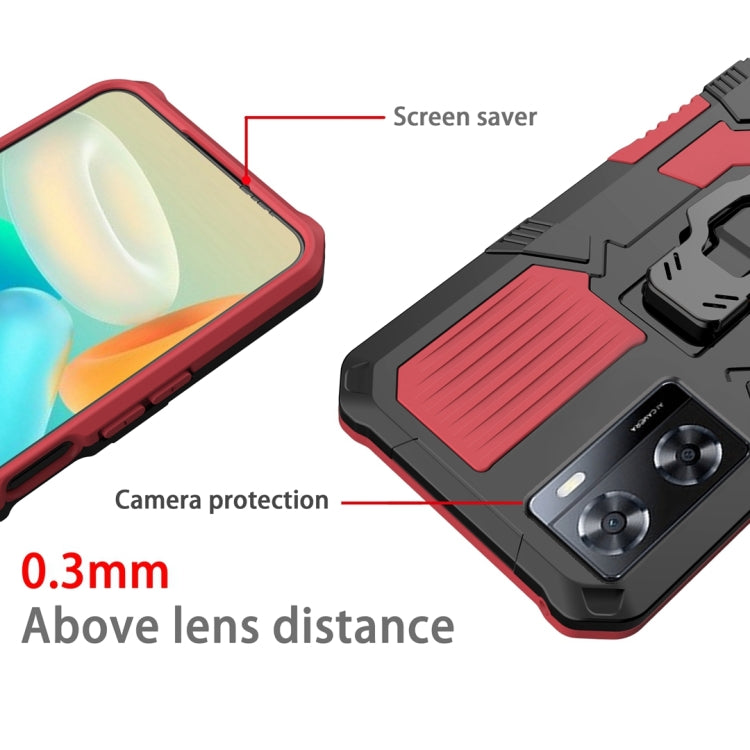 Armor Warrior Shockproof PC + TPU Phone Case, For OPPO A57 4G, For OPPO Reno7 4G, For Xiaomi Redmi A1, For Samsung Galaxy A04